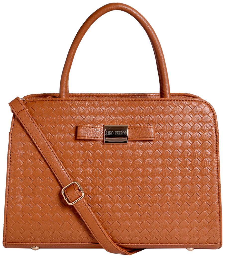 

LINO PERROS BROWN HAND BAG