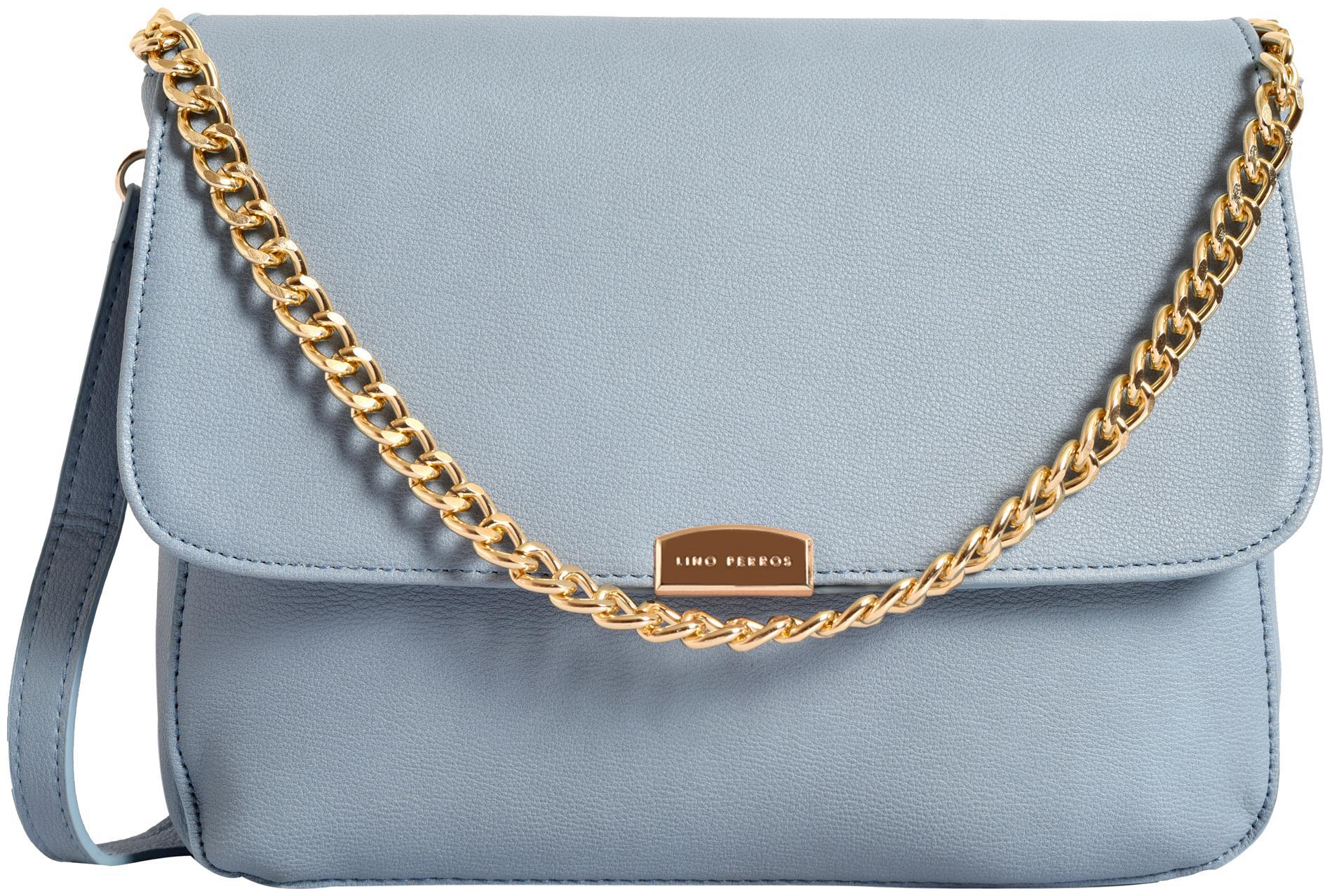 

Lino Perros Women Solid Faux Leather - Sling bag Blue