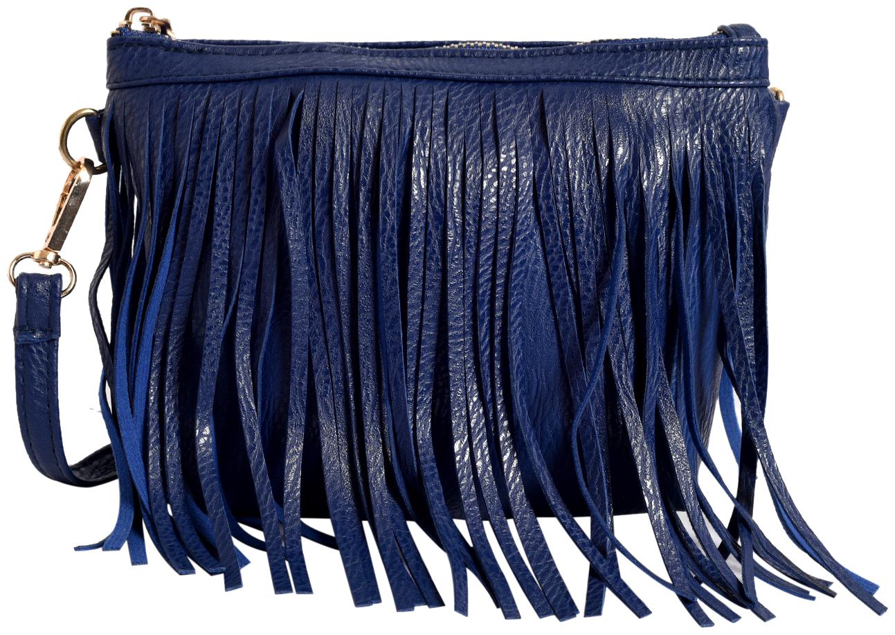 

Lino Perros Blue Coloured Sling Bag