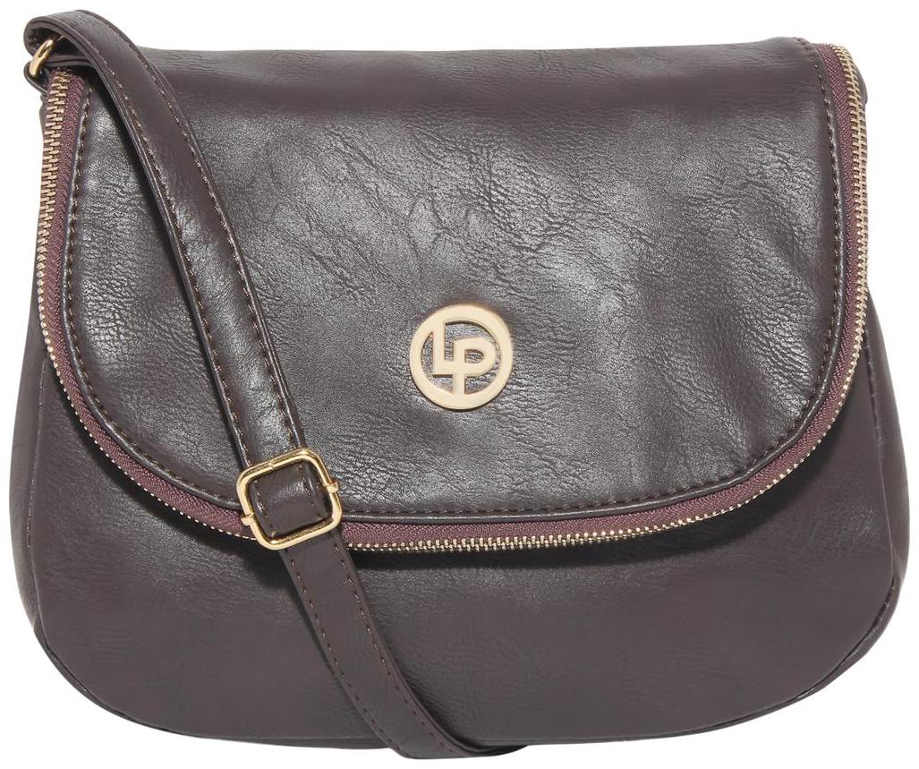 

LINO PERROS Brown Color Sling Bag