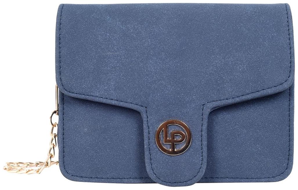 

Lino Perros Blue Leatherite Sling Bag
