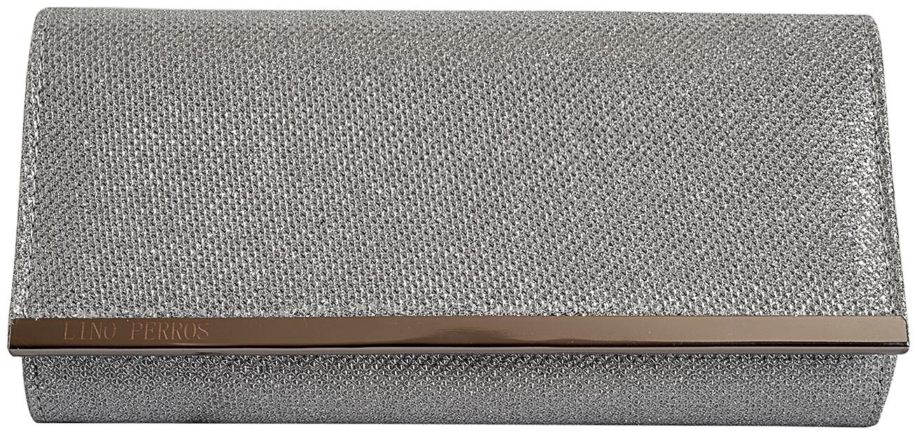 

Lino Perros Silver Coloured Clutch