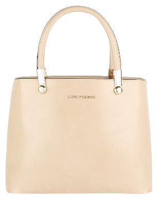 

Lino Perros Faux Leather Women Handheld bag - Beige
