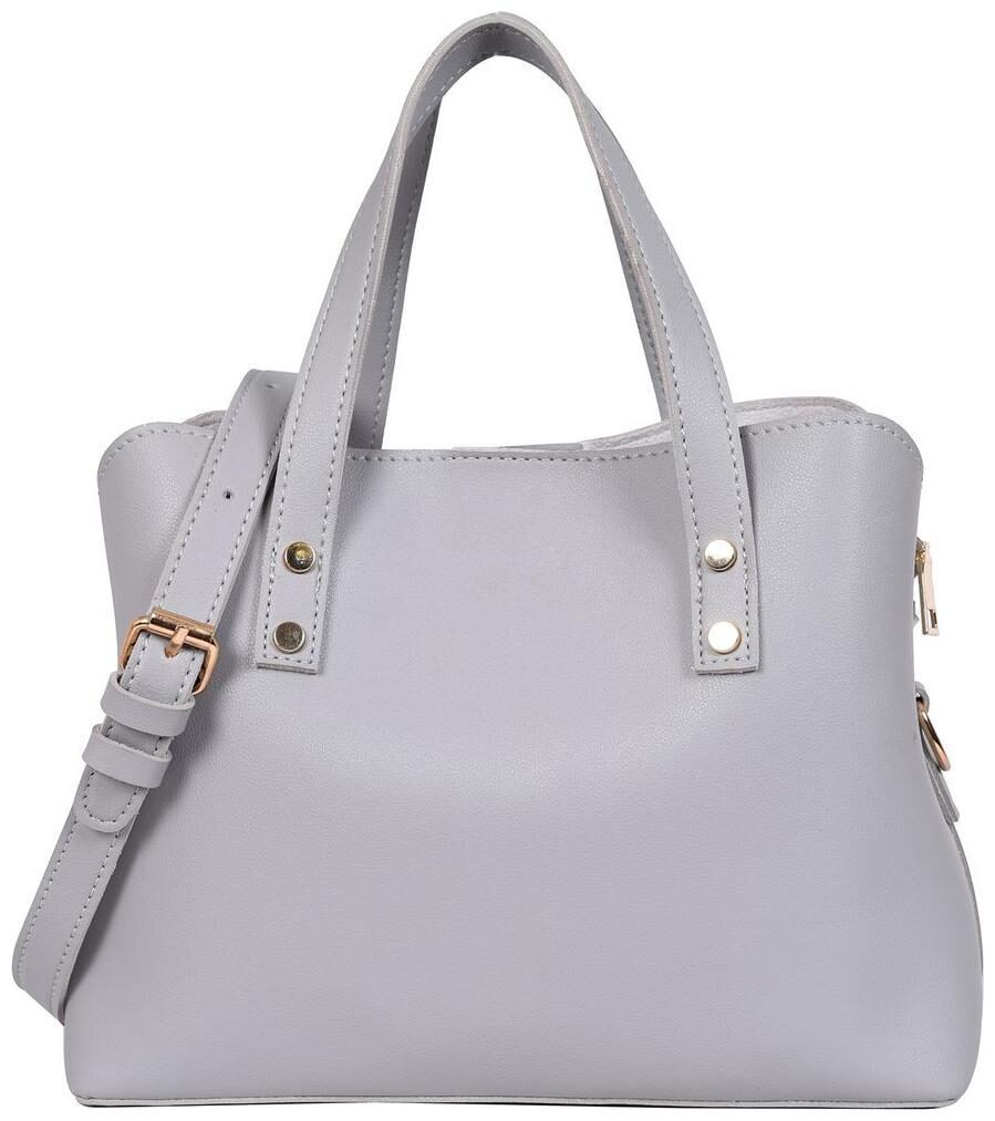 

Lino Perros Faux Leather Women Handheld bag - Grey