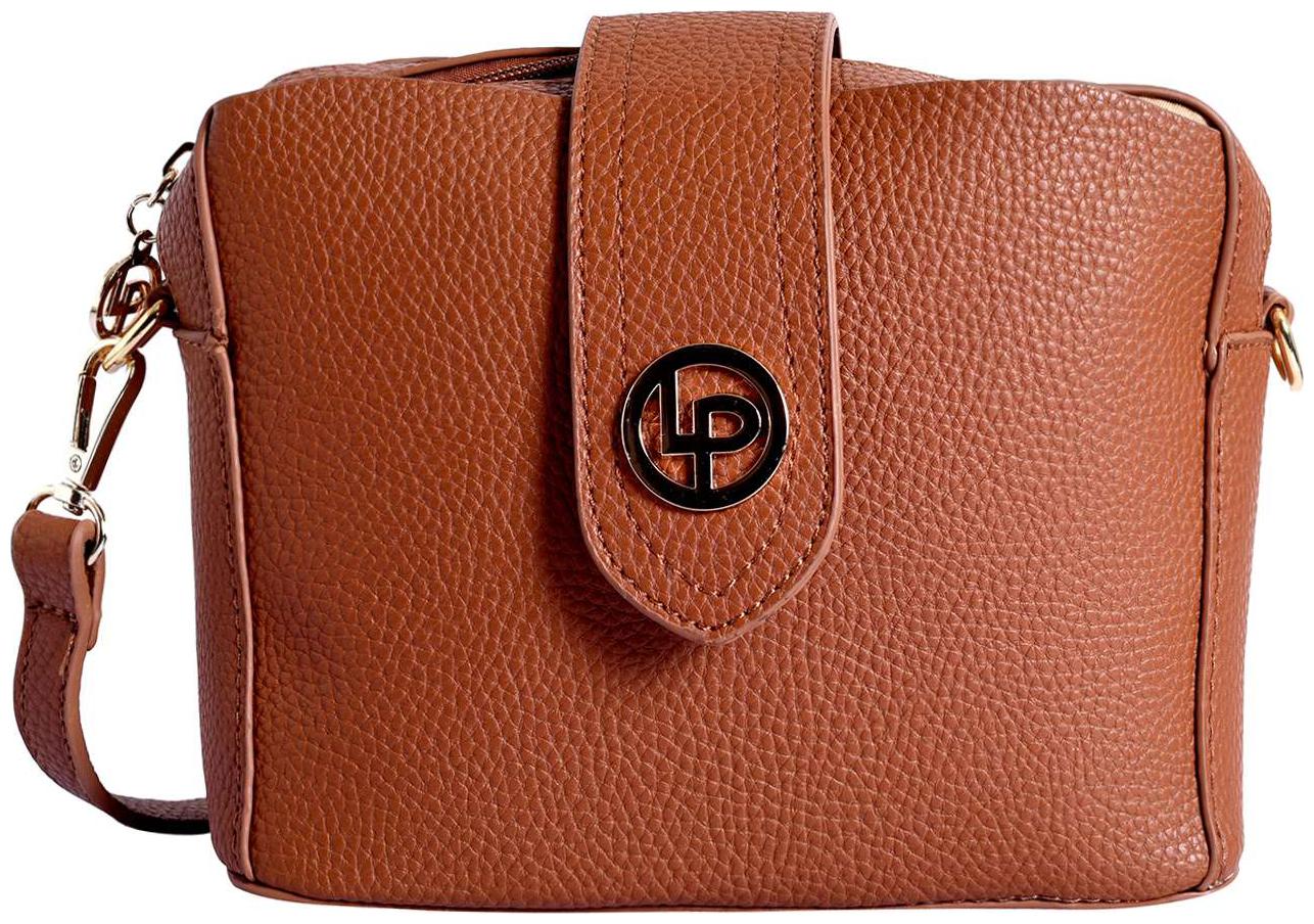 

Lino Perros Womens Tan Sling bag