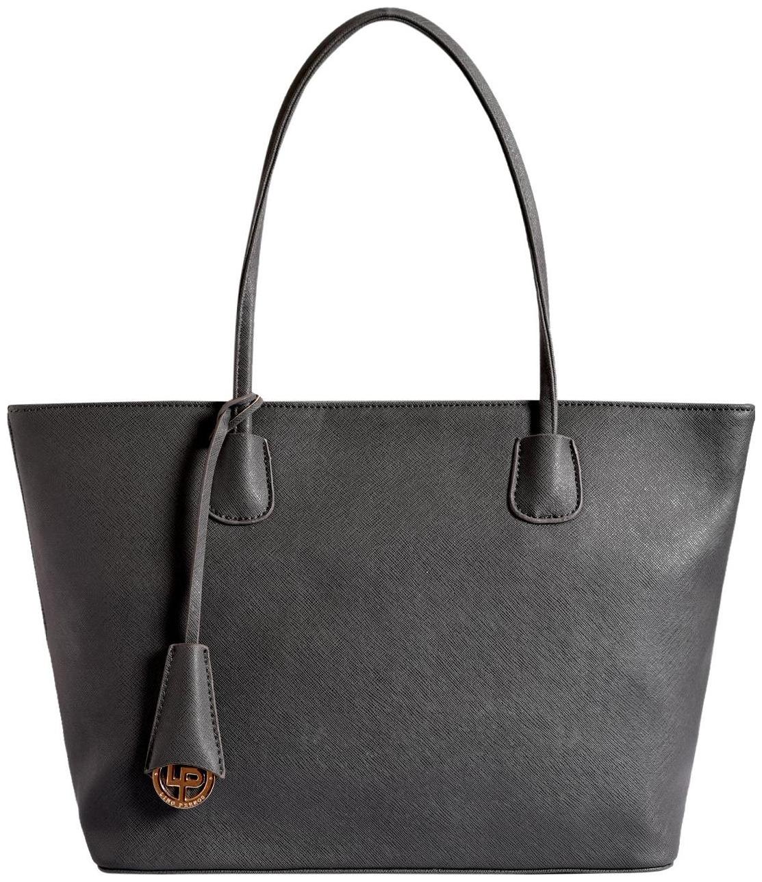 

Lino Perros Women Faux Leather Shoulder Bag - Grey