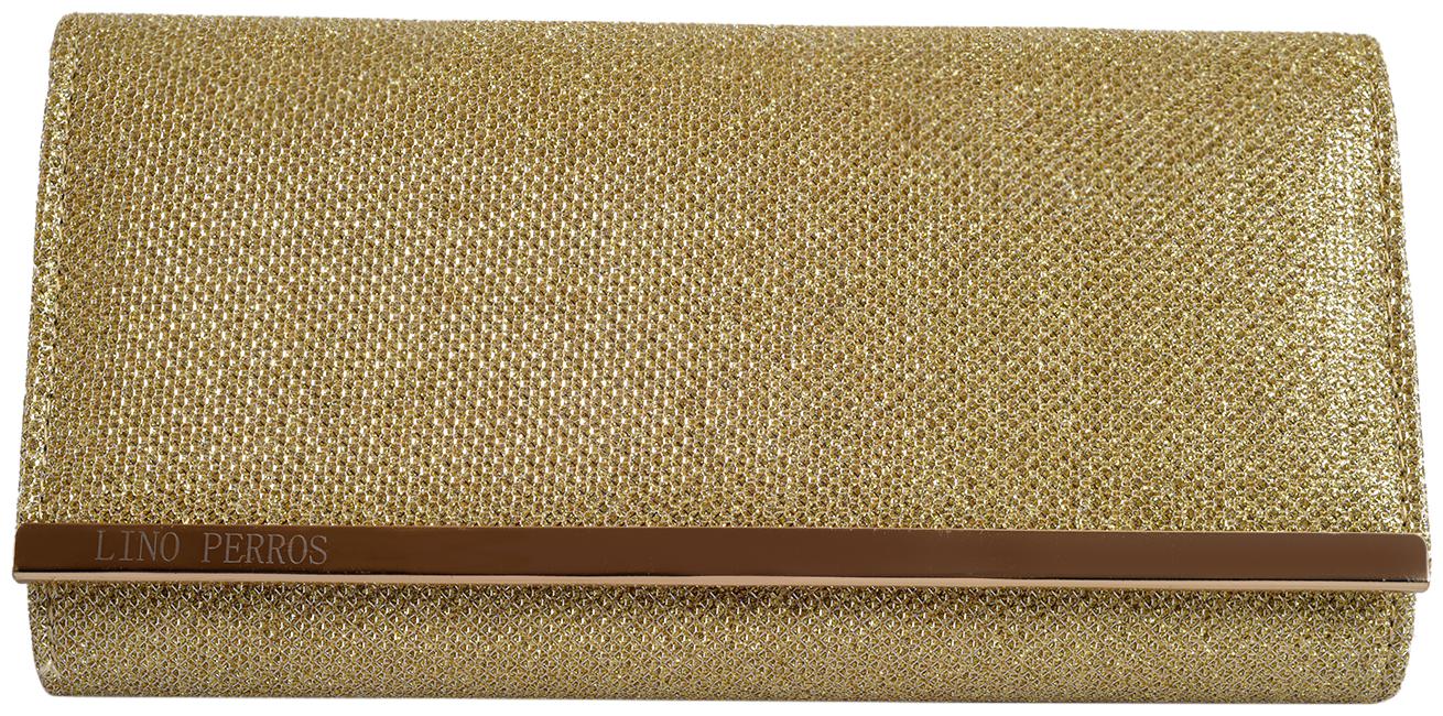 

Lino Perros Golden Coloured Clutch