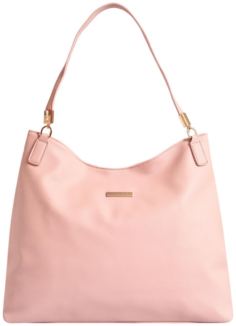 

Lino Perros Faux Leather Women Hobo bag - Pink