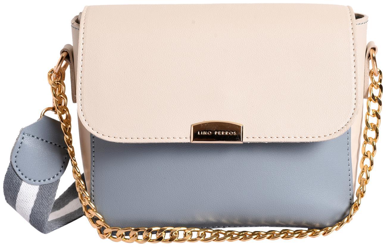 

Lino Perros Women Solid Faux Leather - Sling bag Blue