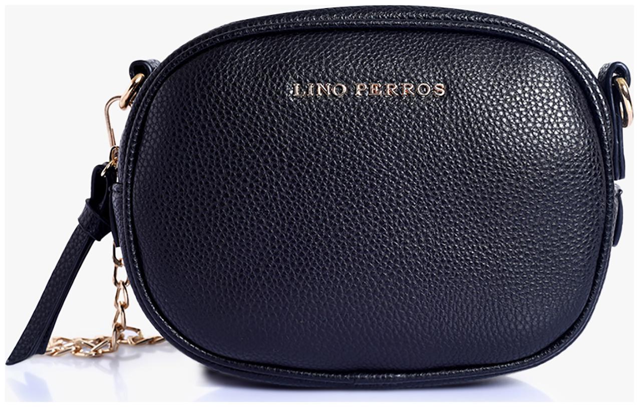 

Lino Perros Black Coloured Sling Bag