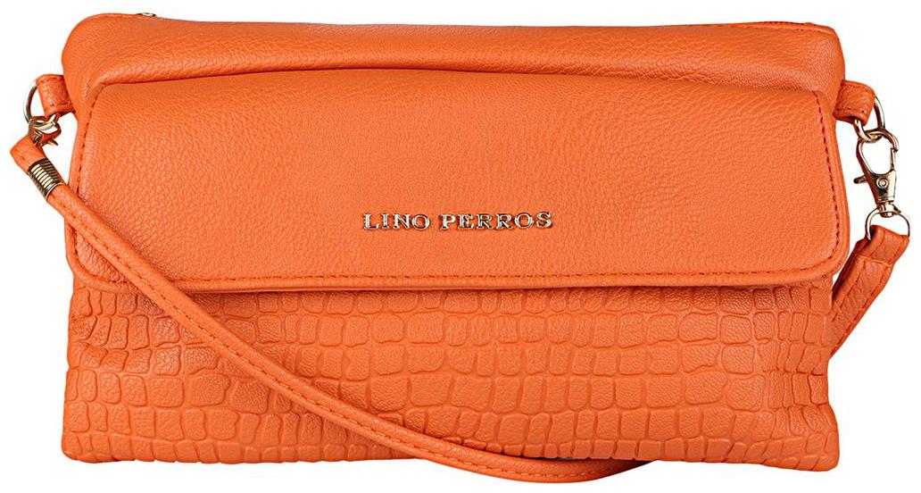 

Lino Perros Orange Sling bag