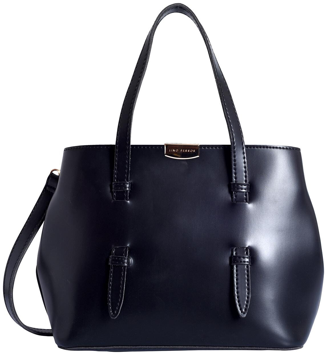 

Lino Perros Womens Black Handbag
