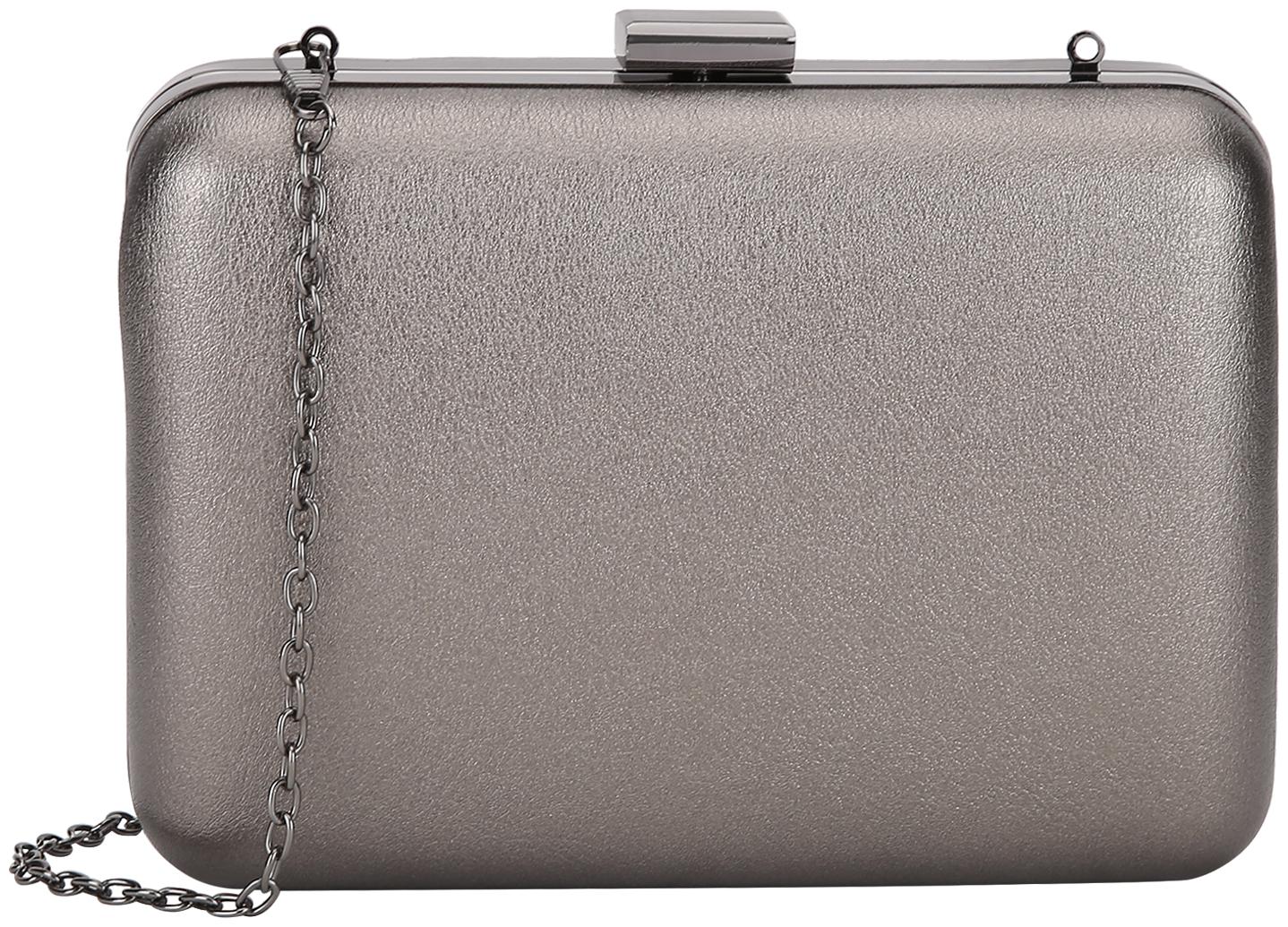 

Lino Perros Grey Coloured Clutch