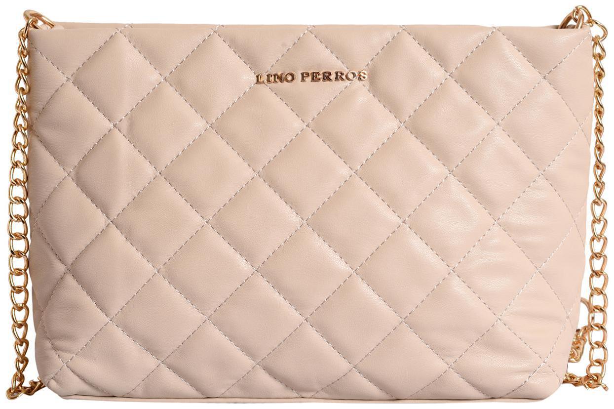 

Lino Perros Faux Leather Women Handheld bag - White