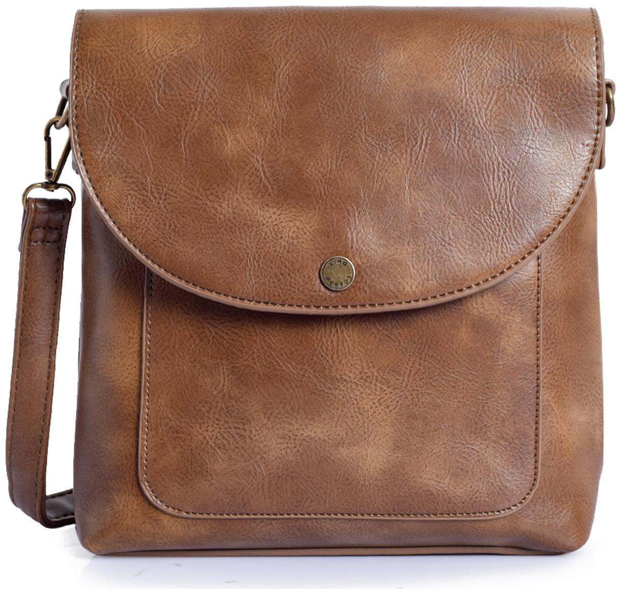 

Lino Perros Brown Coloured Sling Bag