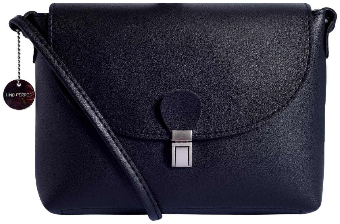 

Lino Perros Womens Black Sling bag