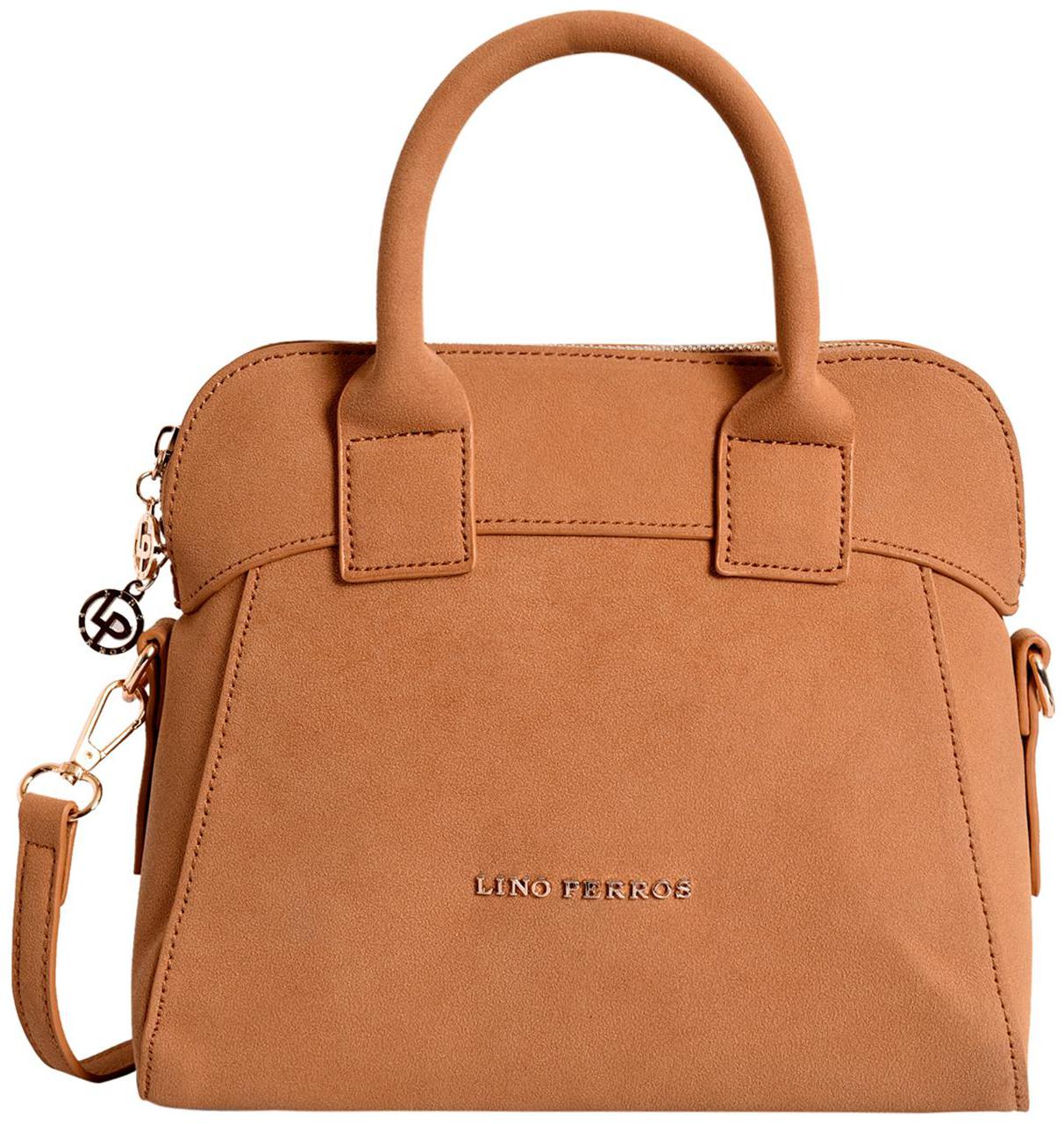 

Lino Perros Faux Leather Women Handheld bag - Brown