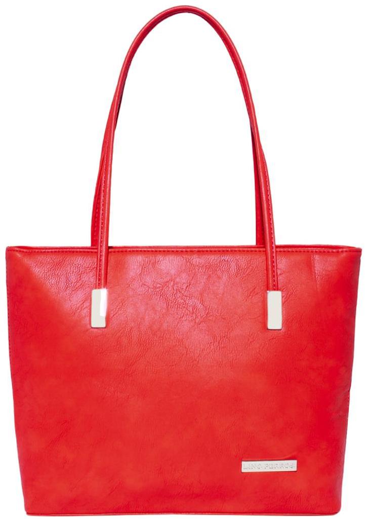 

LINO PERROS Red Color Handbag