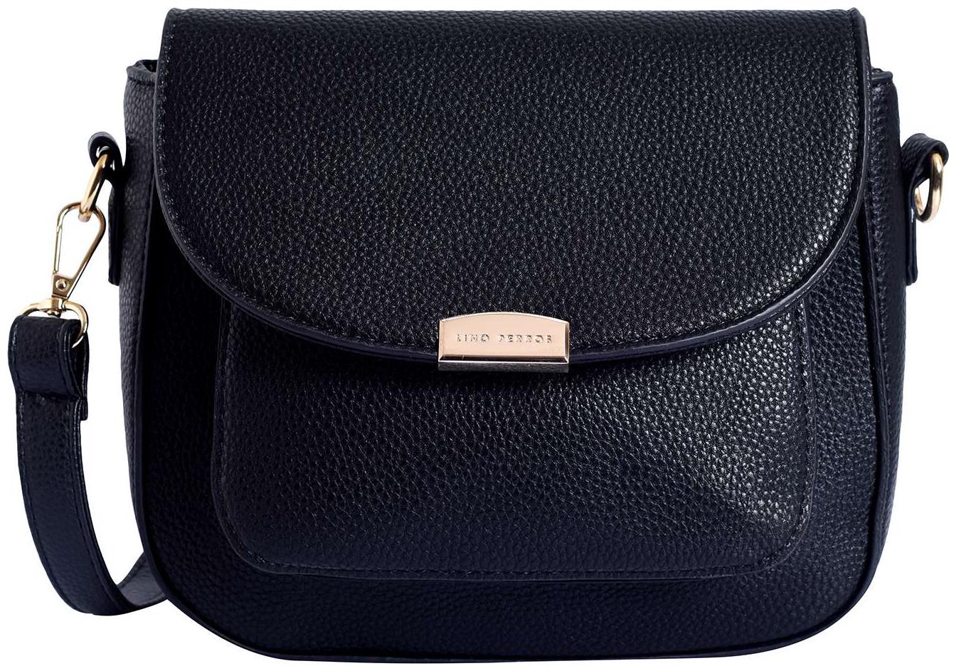 

Lino Perros Womens Black Sling bag