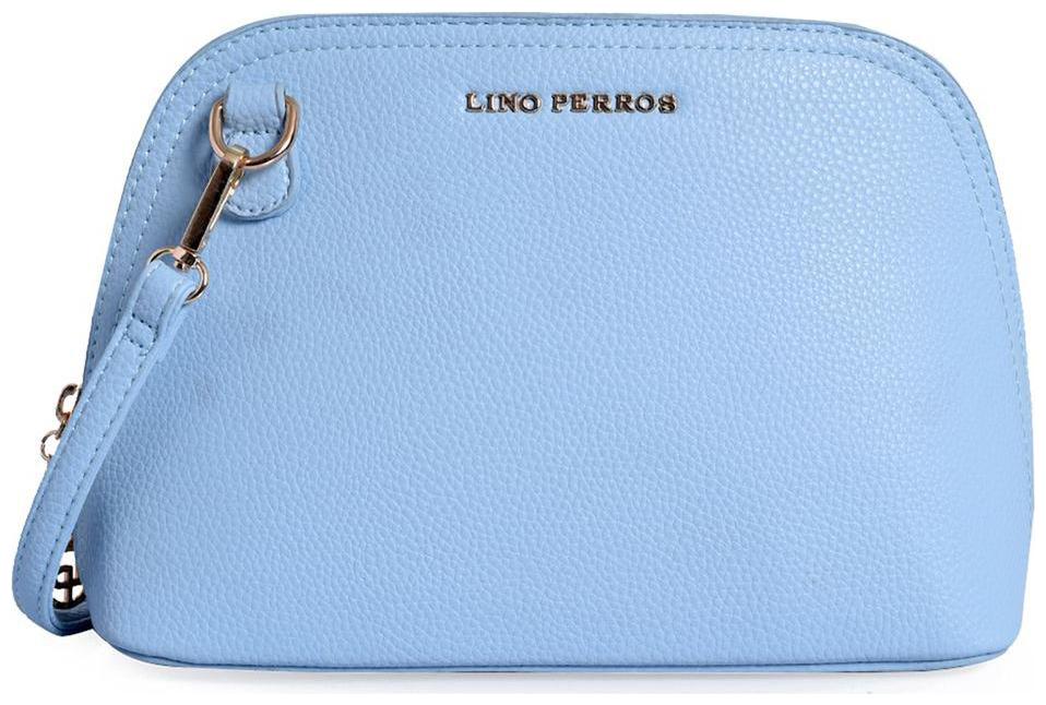 

Lino Perros Women Solid Faux Leather - Sling bag Black