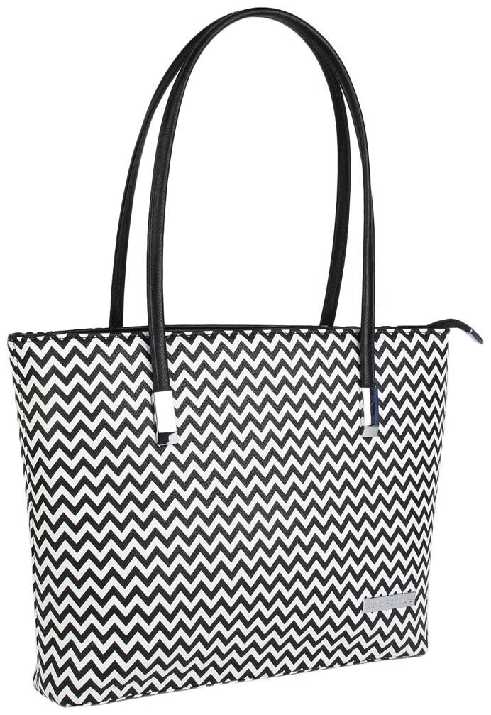 

Lino Perros Black And White Hand Bag