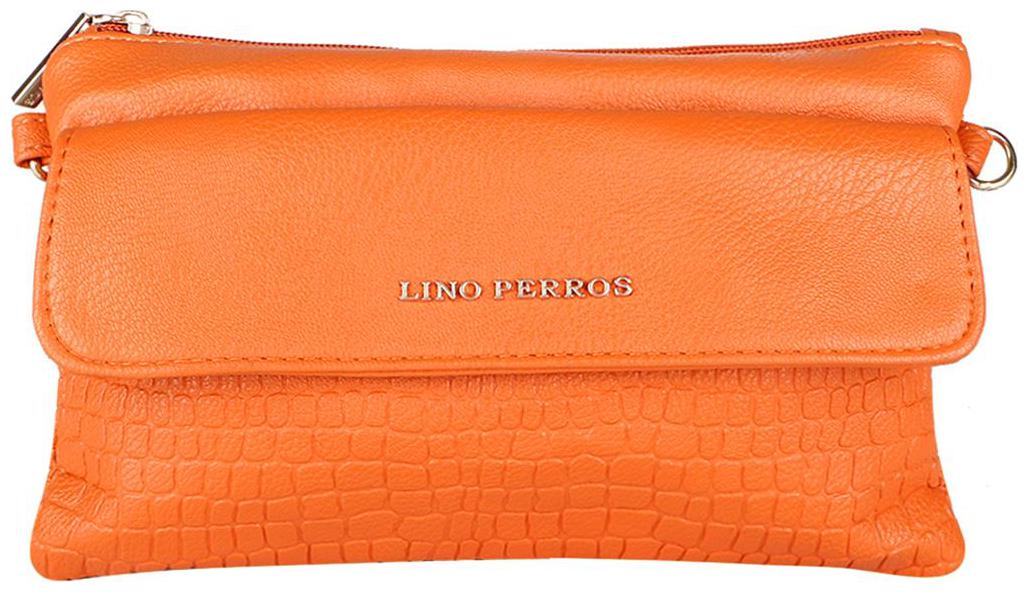 

LINO PERROS ORANGE SLING BAG