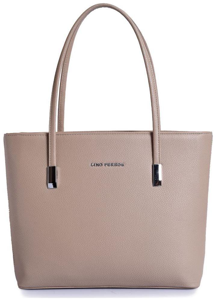 

Lino Perros Leather Women Handheld bag - Beige