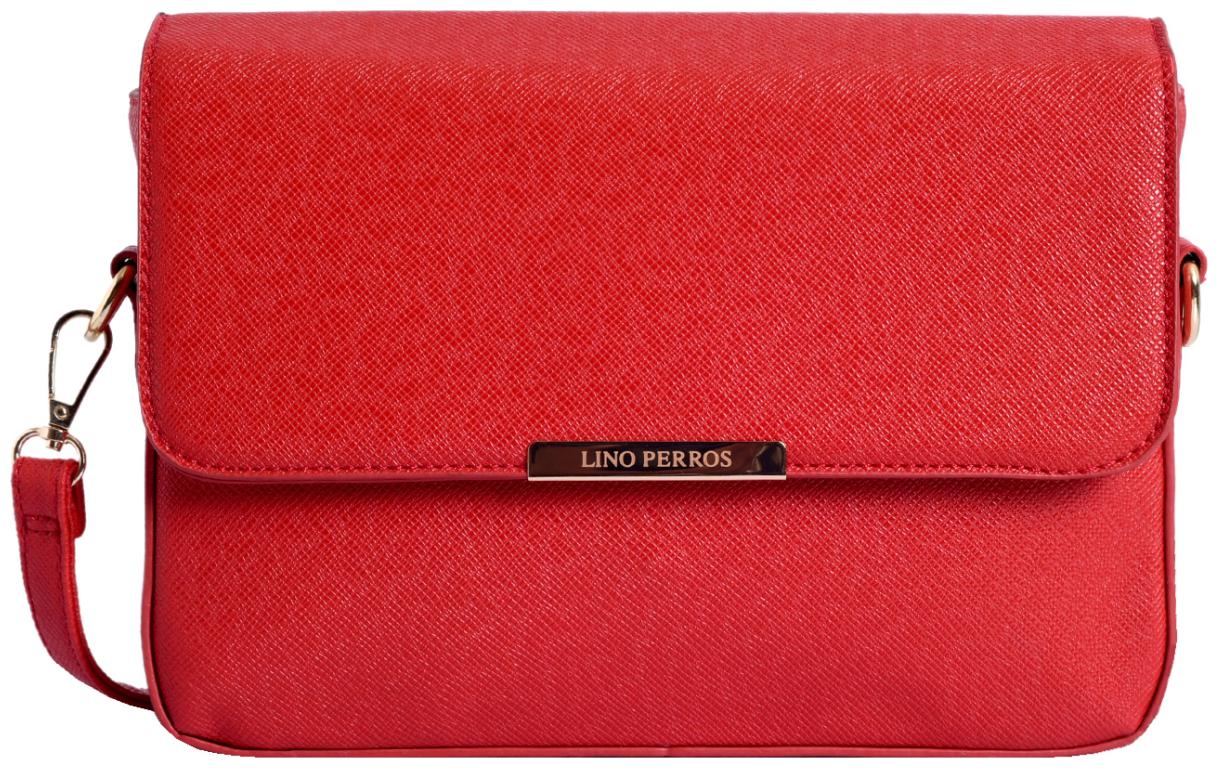 

Lino Perros Womens Red Sling bag