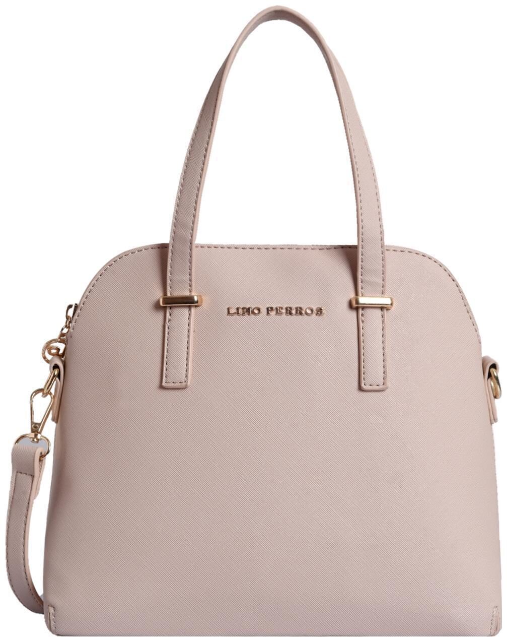 

Lino Perros Faux Leather Women Handheld bag - Pink