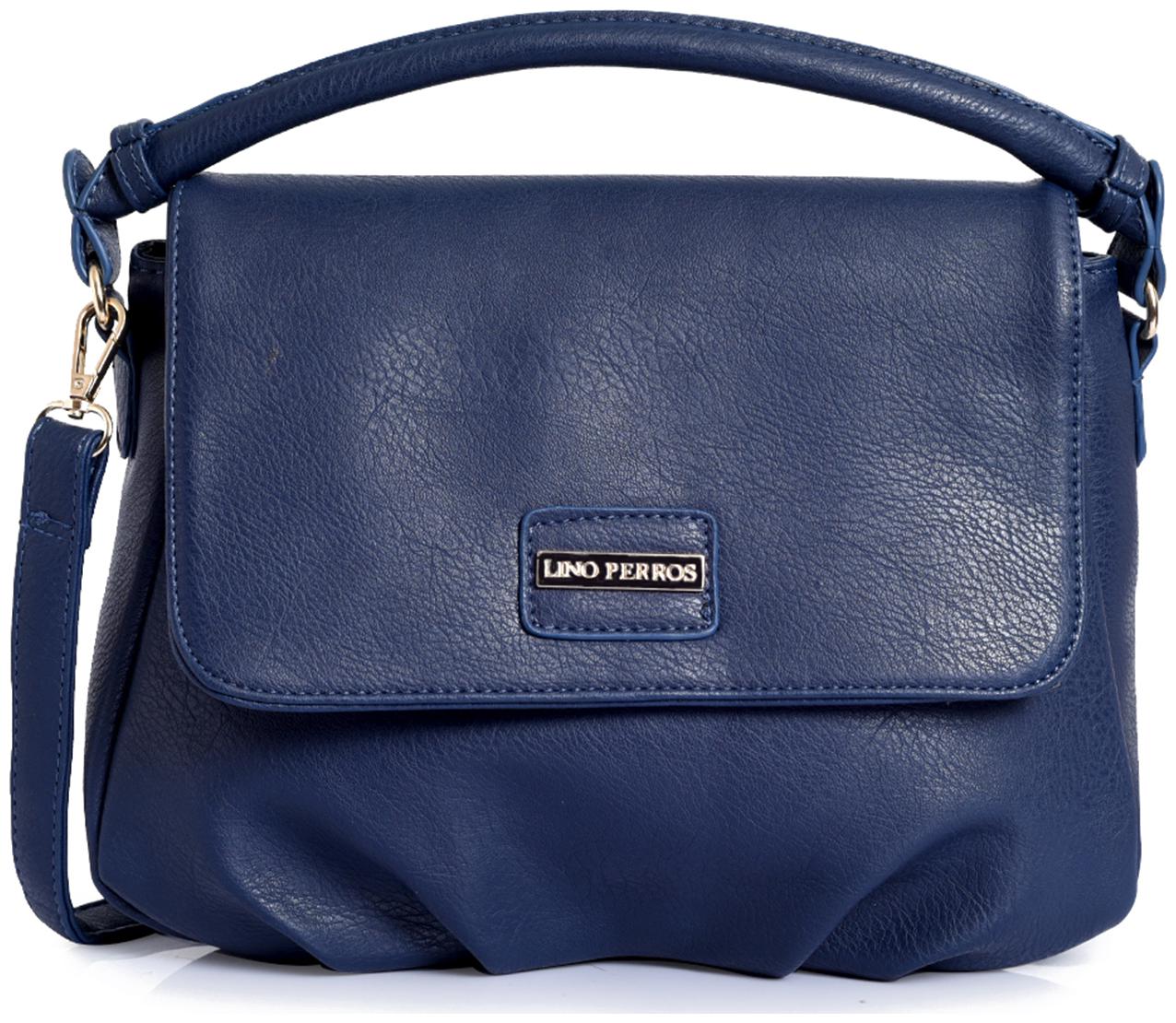 

Lino Perros Blue Coloured Satchel Bag