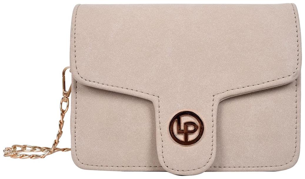 

Lino Perros Beige Leatherite Sling Bag