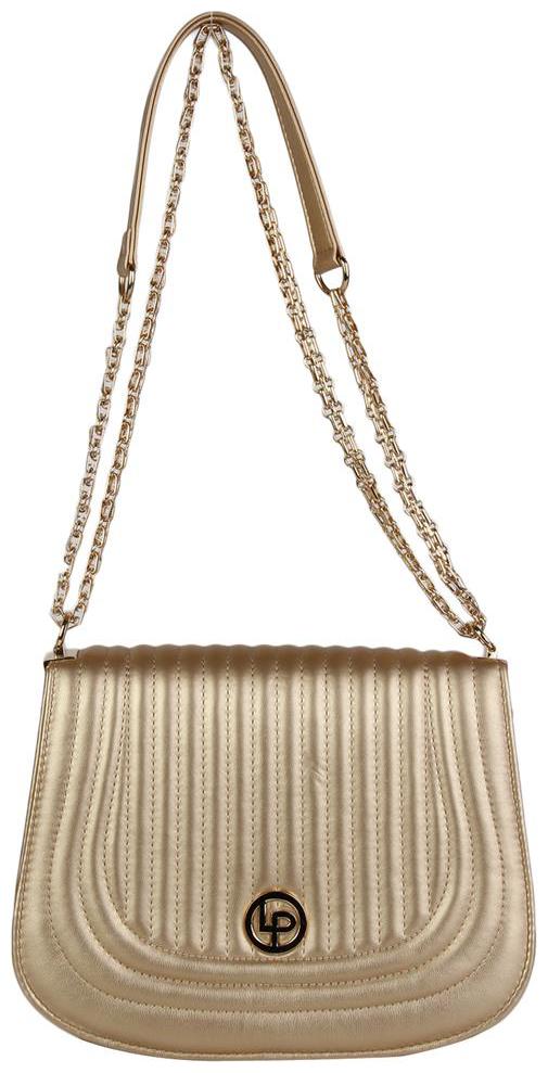 

LINO PERROS Golden Color Sling Bag