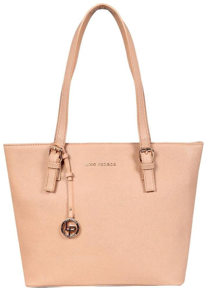 

Lino Perros Faux Leather Women Handheld bag - Beige