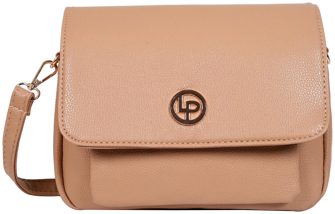 

Lino Perros Beige Coloured Sling Bag