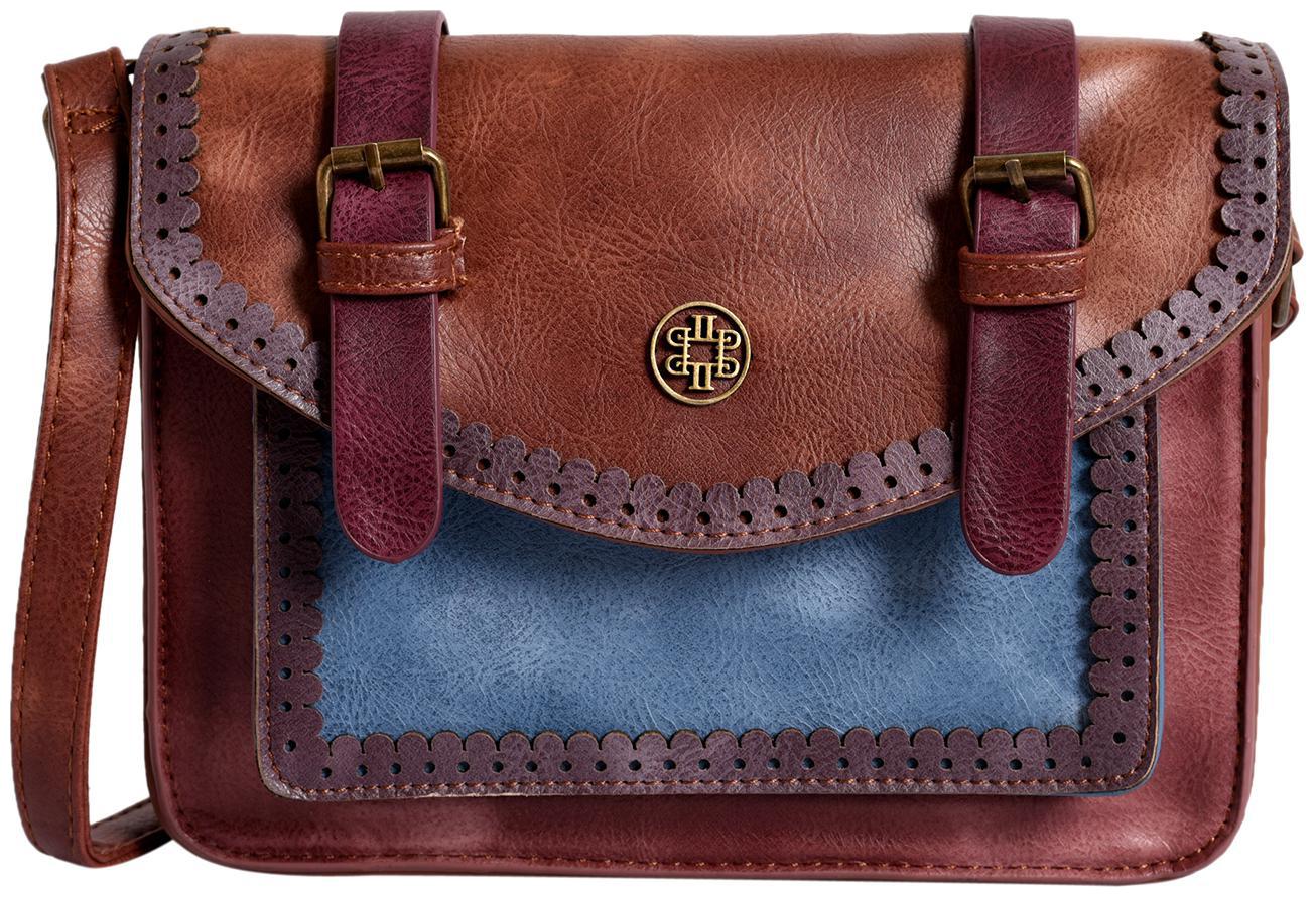 

Lino Perros Faux Leather Women Handheld bag - Brown