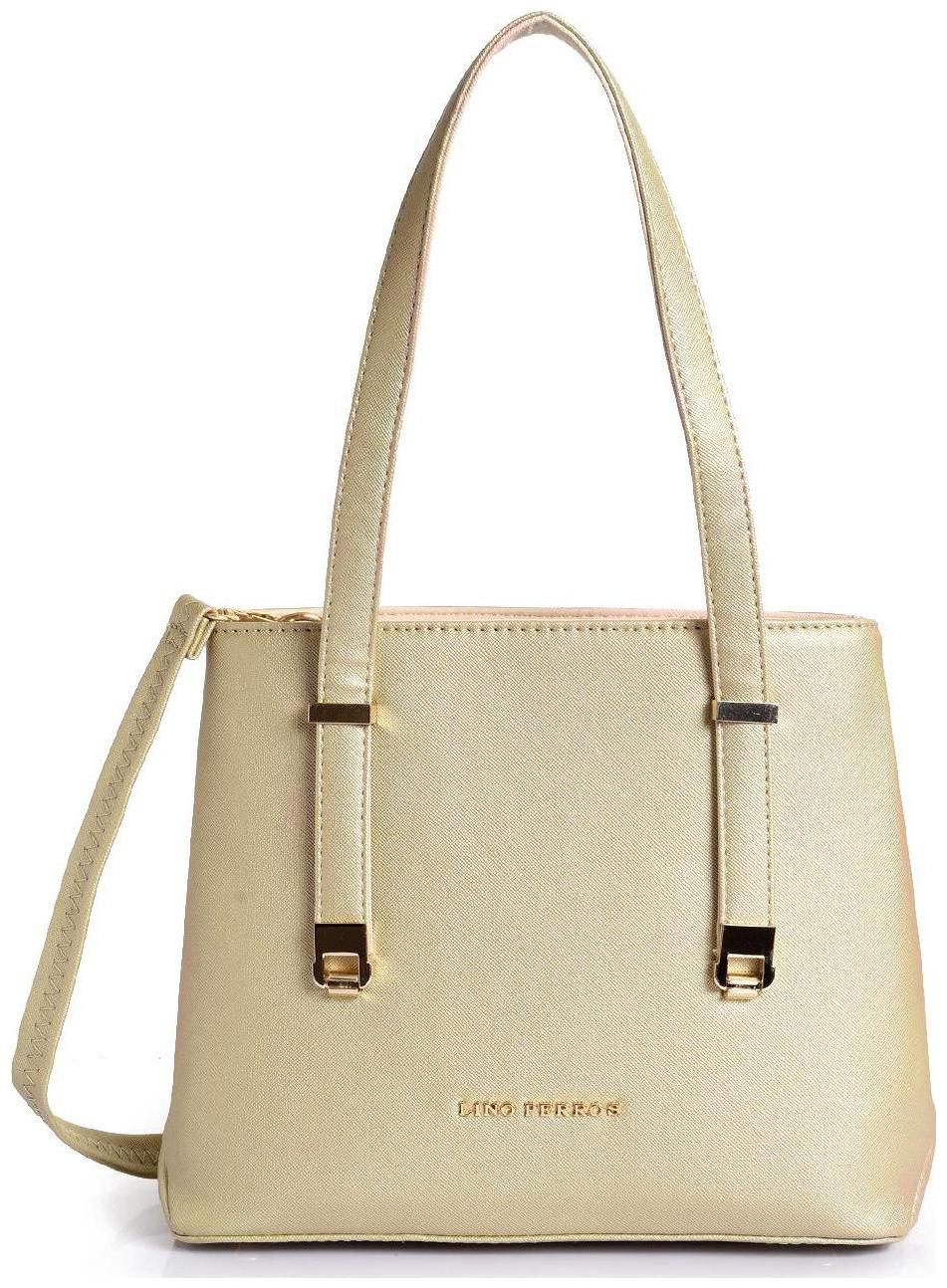 

Lino Perros Faux Leather Women Satchel - Brown