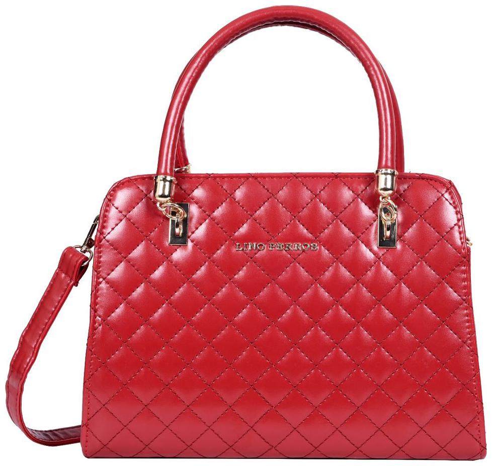 

Lino Perros Red Shoulder Bag