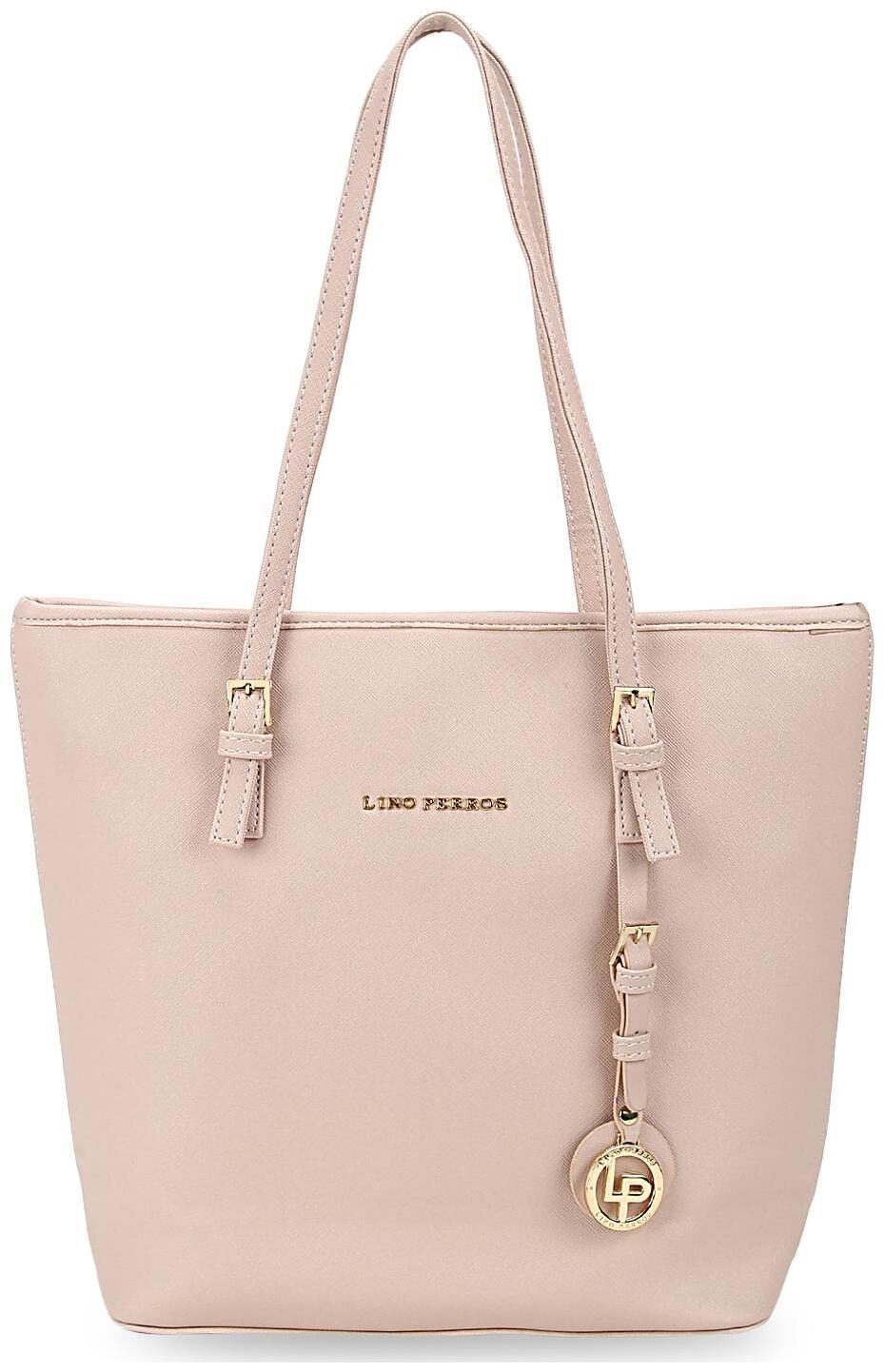 

Lino Perros Faux Leather Women Shoulder bag - Pink