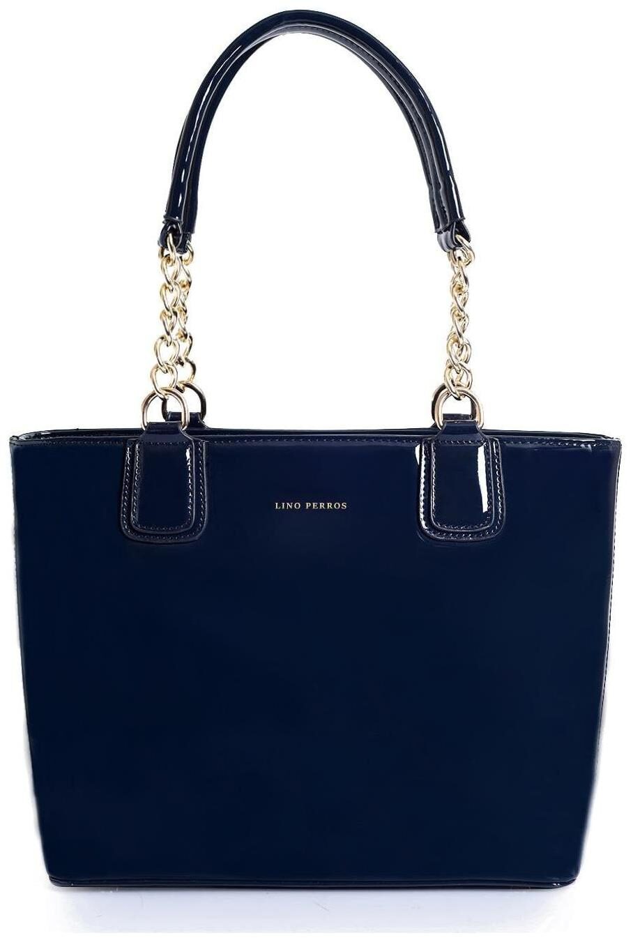 

Lino Perros Faux Leather Women Handheld bag - Blue