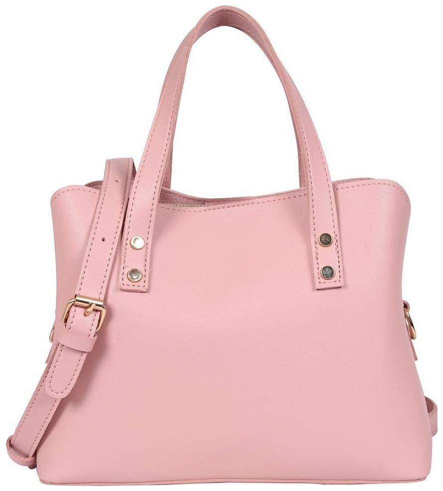 

Lino Perros Faux Leather Women Handheld bag - Pink