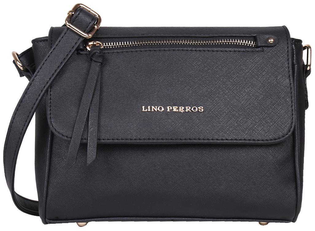 

Lino Perros Women Solid Leather - Sling bag Black