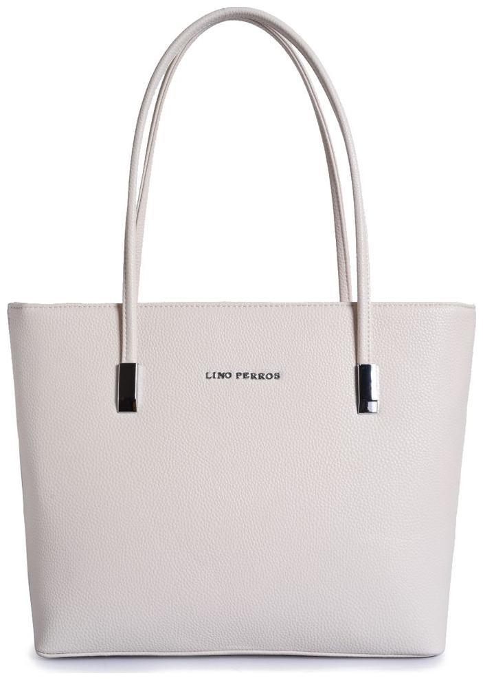

Lino Perros Leather Women Handheld bag - White
