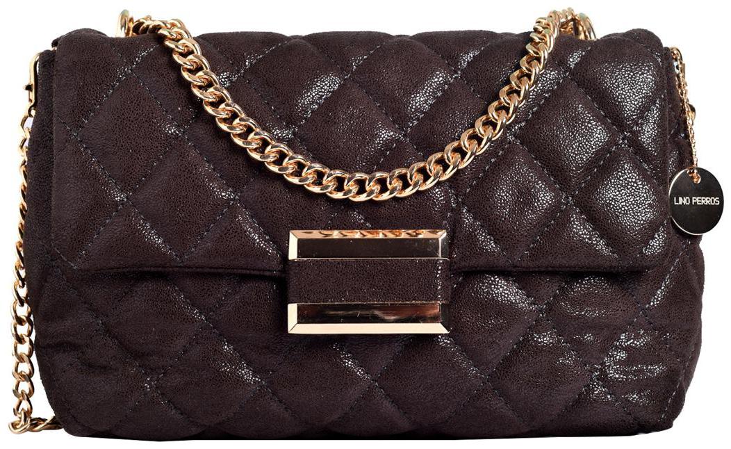 

Lino Perros Faux Leather Women Handheld bag - Brown