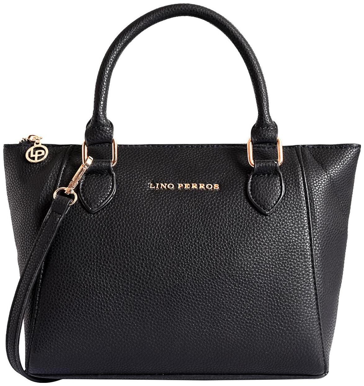 

Lino Perros Women Faux Leather Satchel - Black
