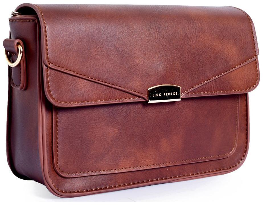 

Lino Perros Brown Sling bag