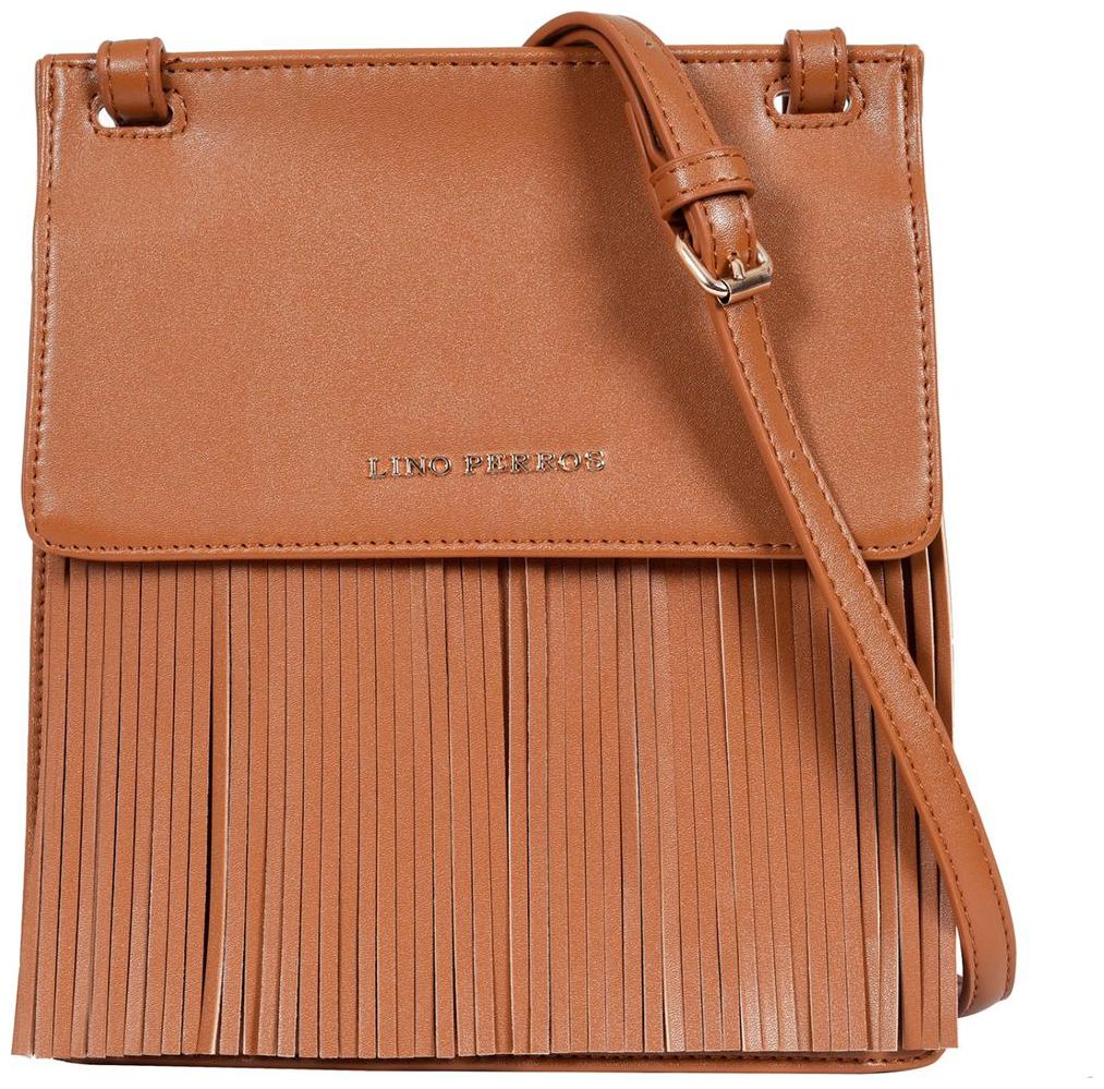 

Lino Perros Tan Leatherite Sling Bag