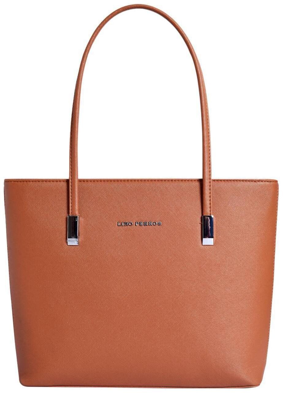 

Lino Perros Faux Leather Women Shoulder bag - Tan