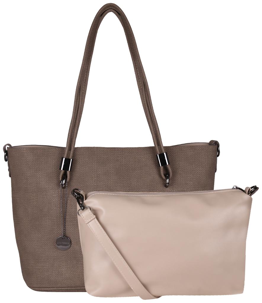 

Lino Perros Brown Hand Bag