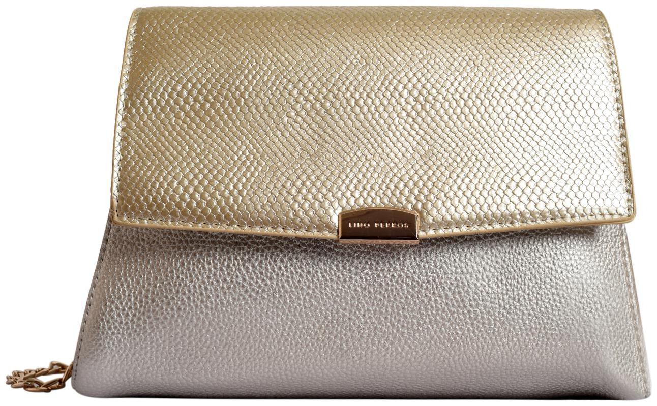 

Lino Perros Women Solid Faux Leather - Sling bag Gold