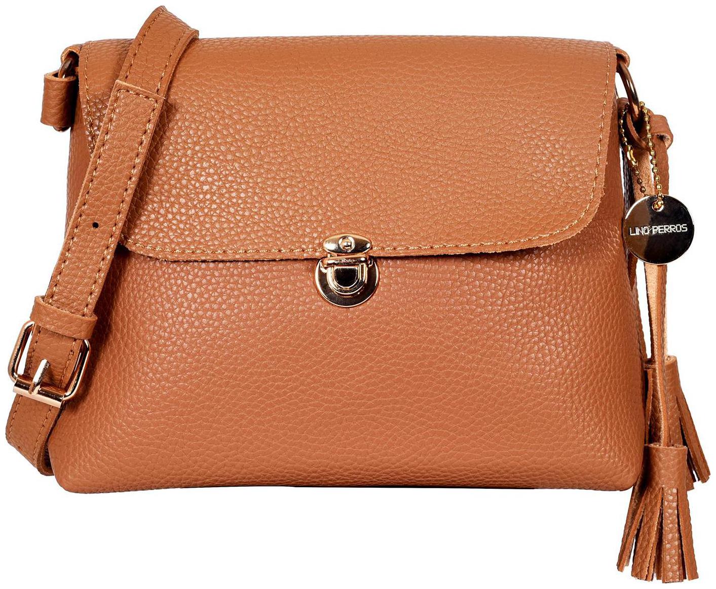 

Lino Perros Women Faux Leather Shoulder Bag - Brown
